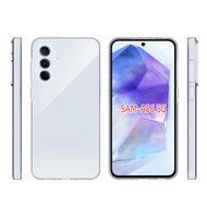 Samsung Galaxy A36 / Galaxy A56 Hoesje - MobyDefend Transparante TPU Backcover - Volledig Doorzichtig