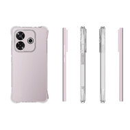 Xiaomi Redmi Note 14 5G Hoesje - MobyDefend Transparante Shockproof TPU Backcover - Verstevigde Hoeken - Volledig Doorzichtig