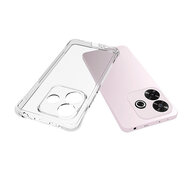 Xiaomi Redmi Note 14 5G Hoesje - MobyDefend Transparante Shockproof TPU Backcover - Verstevigde Hoeken - Volledig Doorzichtig