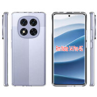 Xiaomi Redmi Note 14 Pro 4G Hoesje - MobyDefend Transparante TPU Backcover - Volledig Doorzichtig