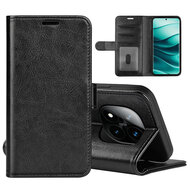Xiaomi Redmi Note 14 Pro Plus Hoesje - MobyDefend Wallet Book Case (Sluiting Achterkant) - Zwart