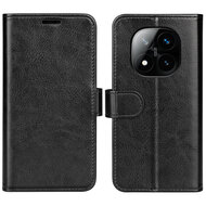 Xiaomi Redmi Note 14 Pro Plus Hoesje - MobyDefend Wallet Book Case (Sluiting Achterkant) - Zwart