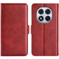 Xiaomi Redmi Note 14 Pro 5G Hoesje - MobyDefend Luxe Wallet Book Case (Sluiting Zijkant) - Rood