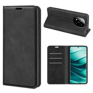 Xiaomi Redmi Note 14 Pro Plus Hoesje - MobyDefend Luxe Wallet Bookcase (Magnetische Sluiting) - Zwart