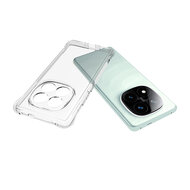 Xiaomi Redmi Note 14 Pro Plus Hoesje - MobyDefend Transparante Shockproof TPU Backcover - Verstevigde Hoeken - Volledig Doorzichtig