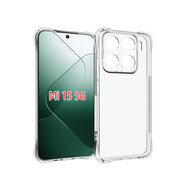 Xiaomi 15 Hoesje - MobyDefend Transparante Shockproof TPU Backcover - Verstevigde Hoeken - Volledig Doorzichtig