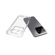 Xiaomi 15 Hoesje - MobyDefend Transparante Shockproof TPU Backcover - Verstevigde Hoeken - Volledig Doorzichtig