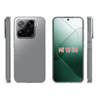 Xiaomi 15 Hoesje - MobyDefend Transparante TPU Backcover - Volledig Doorzichtig