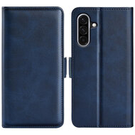 Samsung Galaxy A36 / Galaxy A56 Hoesje - MobyDefend Luxe Wallet Book Case (Sluiting Zijkant) - Blauw
