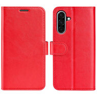 Samsung Galaxy A36 / Galaxy A56 Hoesje - MobyDefend Wallet Book Case (Sluiting Achterkant) - Rood