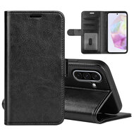 Samsung Galaxy A36 / Galaxy A56 Hoesje - MobyDefend Wallet Book Case (Sluiting Achterkant) - Zwart