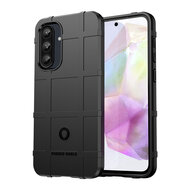 Samsung Galaxy A36 / Galaxy A56 Hoesje - Mobydefend Rugged Shield TPU Backcover - Zwart