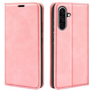 Samsung Galaxy A36 / Galaxy A56 Hoesje - MobyDefend Luxe Wallet Bookcase (Magnetische Sluiting) - Roze