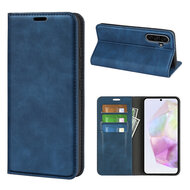 Samsung Galaxy A36 / Galaxy A56 Hoesje - MobyDefend Luxe Wallet Bookcase (Magnetische Sluiting) - Blauw
