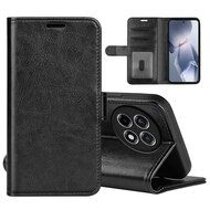 OnePlus 13R Hoesje - MobyDefend Wallet Book Case (Sluiting Achterkant) - Zwart