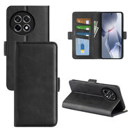 OnePlus 13R Hoesje - MobyDefend Luxe Wallet Book Case (Sluiting Zijkant) - Zwart