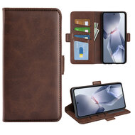 OnePlus 13R Hoesje - MobyDefend Luxe Wallet Book Case (Sluiting Zijkant) - Bruin