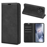 OnePlus 13R Hoesje - MobyDefend Luxe Wallet Bookcase (Magnetische Sluiting) - Zwart