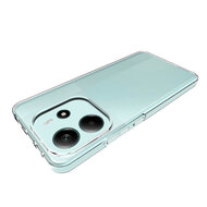 Xiaomi Redmi Note 14 4G Hoesje - MobyDefend Transparante TPU Backcover - Volledig Doorzichtig