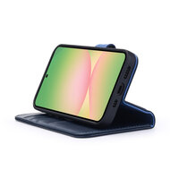 Samsung Galaxy A36 / Samsung Galaxy A56 Hoesje - Luxe MobyDefend Wallet Bookcase - Blauw