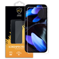 Google Pixel 9 Screenprotector - MobyDefend Case-Friendly Screensaver - Gehard Glas