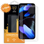 3-Pack Google Pixel 9 Screenprotectors - MobyDefend Case-Friendly Screensavers - Gehard Glas