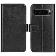 Google Pixel 9 Pro XL Hoesje - MobyDefend Wallet Book Case (Sluiting Achterkant) - Zwart