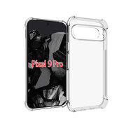 Google Pixel 9 Pro XL Hoesje - MobyDefend Transparante Shockproof TPU Backcover - Verstevigde Hoeken - Volledig Doorzichtig
