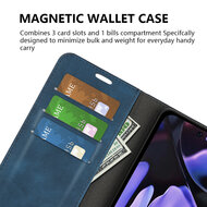 Google Pixel 9a Hoesje - MobyDefend Luxe Wallet Bookcase (Magnetische Sluiting) - Roze