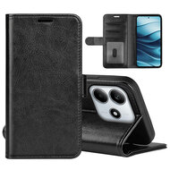 Xiaomi Redmi Note 14 4G Hoesje - MobyDefend Wallet Book Case (Sluiting Achterkant) - Zwart