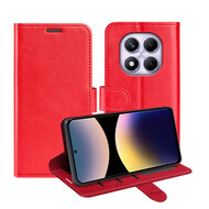 Xiaomi Redmi Note 14 Pro 4G Hoesje - MobyDefend Wallet Book Case (Sluiting Achterkant) - Rood