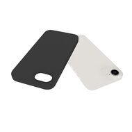 iPhone 16e Hoesje - MobyDefend TPU Backcover - Mat Zwart