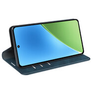 Xiaomi 15 Hoesje - MobyDefend Luxe Wallet Bookcase (Magnetische Sluiting) - Blauw