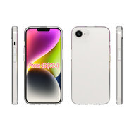 iPhone 16e Hoesje - MobyDefend Transparante TPU Backcover - Volledig Doorzichtig