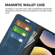 Xiaomi Redmi Note 14 Pro 4G Hoesje - MobyDefend Luxe Wallet Bookcase (Magnetische Sluiting) - Zwart