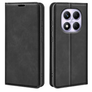 Xiaomi Redmi Note 14 Pro 4G Hoesje - MobyDefend Luxe Wallet Bookcase (Magnetische Sluiting) - Zwart