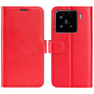 Xiaomi 15 Hoesje - MobyDefend Wallet Book Case (Sluiting Achterkant) - Rood