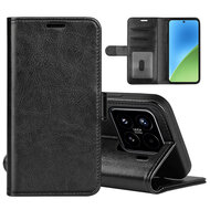 Xiaomi 15 Hoesje - MobyDefend Wallet Book Case (Sluiting Achterkant) - Zwart