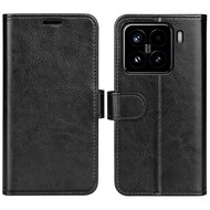 Xiaomi 15 Hoesje - MobyDefend Wallet Book Case (Sluiting Achterkant) - Zwart