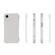 iPhone 16e Hoesje - MobyDefend Transparante Shockproof TPU Backcover - Verstevigde Hoeken - Volledig Doorzichtig