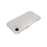 iPhone 16e Hoesje - MobyDefend Transparante Shockproof TPU Backcover - Verstevigde Hoeken - Volledig Doorzichtig