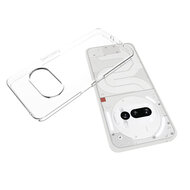 Nothing Phone (3a) Hoesje - MobyDefend Transparante TPU Backcover - Volledig Doorzichtig
