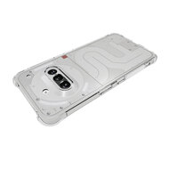 Nothing Phone (3a) Hoesje - MobyDefend Transparante Shockproof TPU Backcover - Verstevigde Hoeken - Volledig Doorzichtig