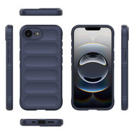 iPhone 16e Hoesje - MobyDefend TPU Gripcase - Blauw