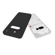 Nothing Phone (3a) Hoesje - MobyDefend TPU Backcover - Mat Zwart