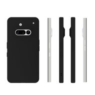 Nothing Phone (3a) Hoesje - MobyDefend TPU Backcover - Mat Zwart