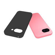 Google Pixel 9a Hoesje - MobyDefend TPU Backcover - Mat Zwart