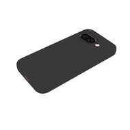 Google Pixel 9a Hoesje - MobyDefend TPU Backcover - Mat Zwart