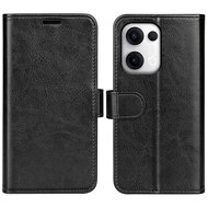 Oppo Reno13 Pro Hoesje - MobyDefend Wallet Book Case (Sluiting Achterkant) - Zwart