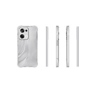 Oppo Reno13 Hoesje - MobyDefend Transparante Shockproof TPU Backcover - Verstevigde Hoeken - Volledig Doorzichtig